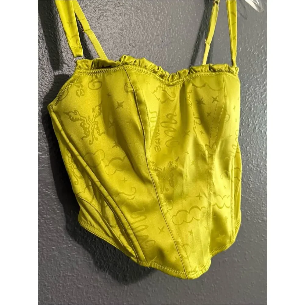 Savage x Fenty Heavenly Satin Bustier Size S